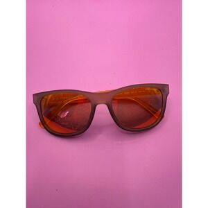 Armani Exchange Sunglasses AX4103S 8328F6 Orange Lens Square Frames Designer